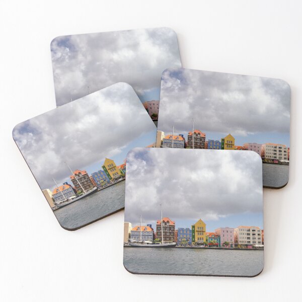 Item preview, Colourful Handelskade, Willemstad, Curacao designed and sold by Kasia Design.