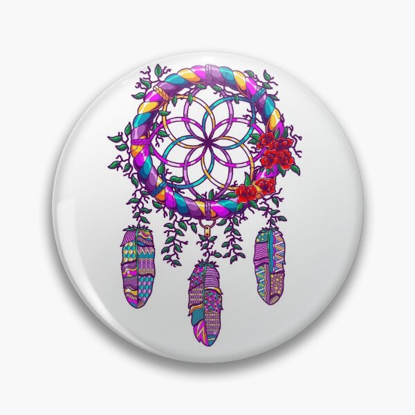 Item preview, Colorful Boho Dreamcatcher Tribal Native American Indian designed and sold by MagicBoutique.