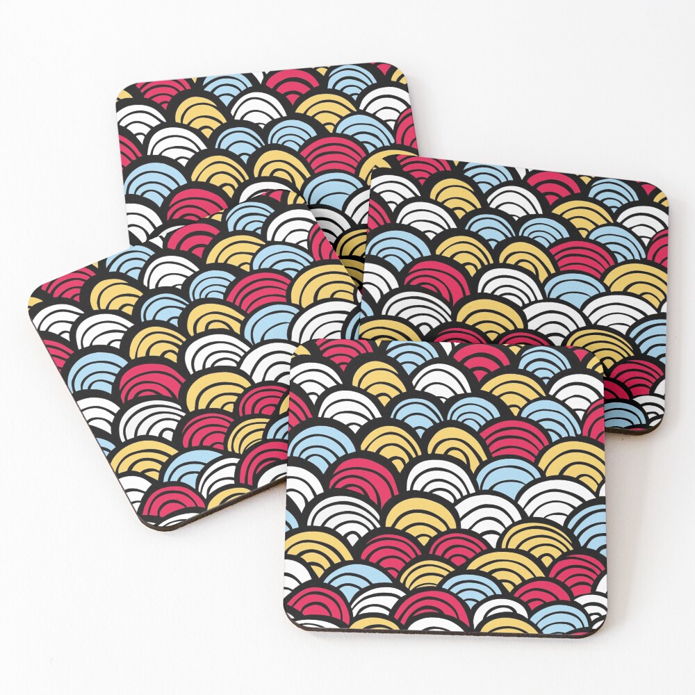 Item preview, Coasters (Set of 4) designed and sold by tridentfoundry.