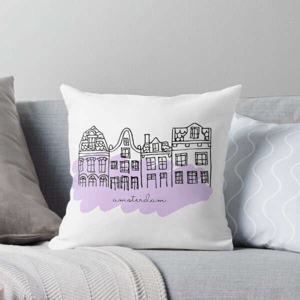 Artikelvorschau, Amsterdam Aquarell Print entworfen und verkauft von Angélica de Jong.