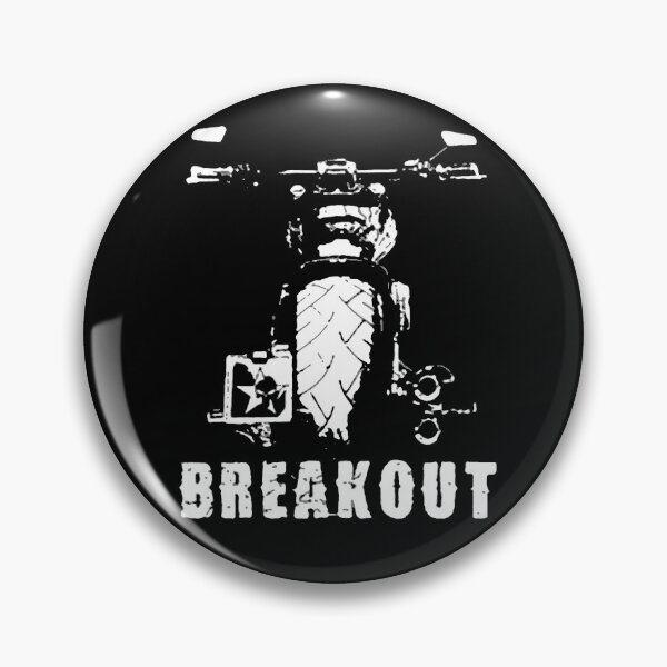 Item preview, Breakout - Vintage motorcycle custom chopper biker designed and sold by urban-design.