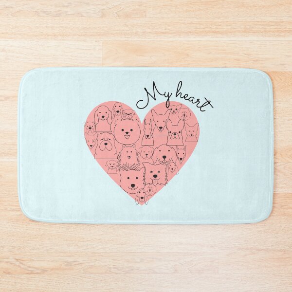 Item preview, My heart full of dogs, doglover designed and sold by NinaBetterNot.