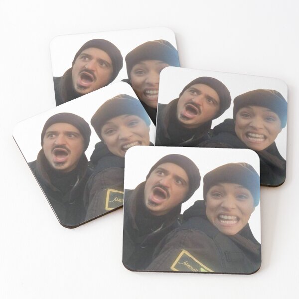 Item preview, Otis and Stella - Yuri Sardarov & Miranda Rae Mayo - Chicago Fire designed and sold by AaPink.