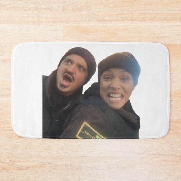Item preview, Otis and Stella - Yuri Sardarov & Miranda Rae Mayo - Chicago Fire designed and sold by AaPink.