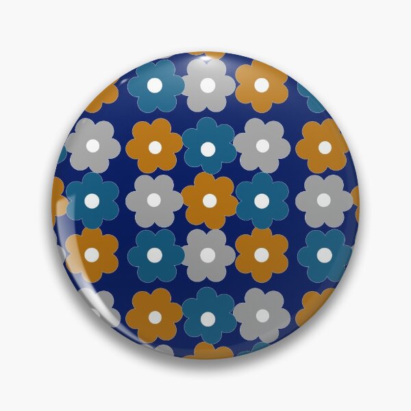 Item preview, Flowers on dark blue designed and sold by Ninaeva.