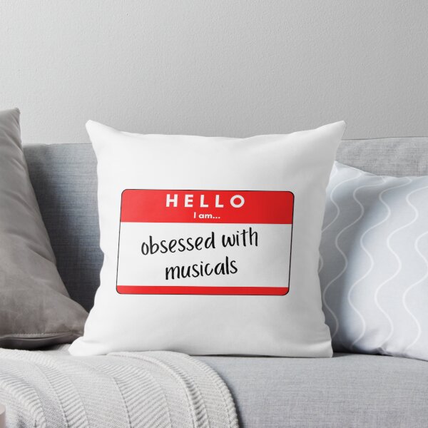 Item preview, hello I am obsessed with musicals designed and sold by bwayjime.
