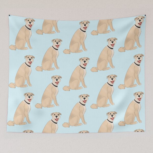 Item preview, Cartoony Dog Illustration designed and sold by pawtraitdreams.