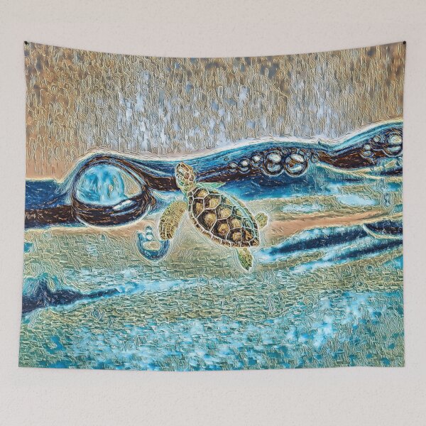Artikelvorschau, Copy of Meeresschildkröte unter Wasser tie dye turtle entworfen und verkauft von umfhn.