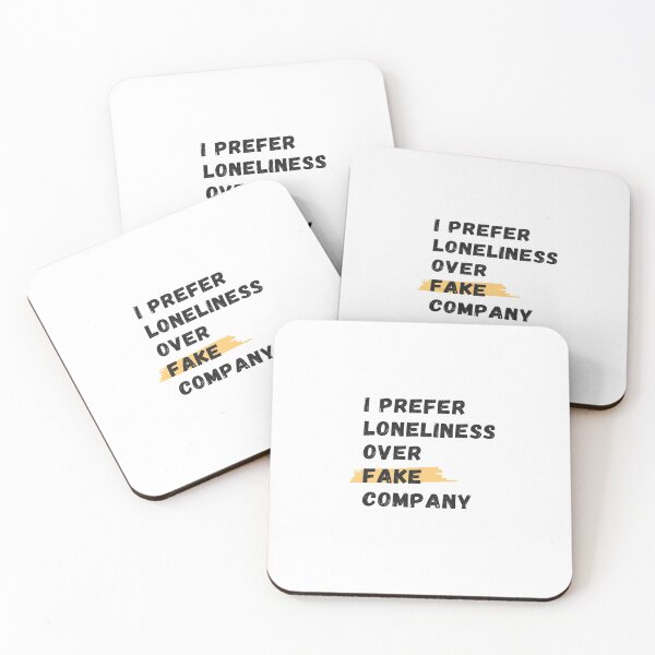Item preview, I Prefer Loneliness designed and sold by DigitalNobleman.