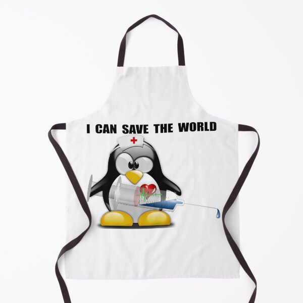Item preview, I Can Save the World | Doctor Penguin Design | designed and sold by BestBash.