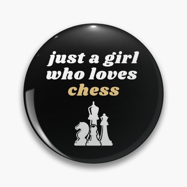 Item preview, Just A Girl Who Loves Chess designed and sold by yumiso.