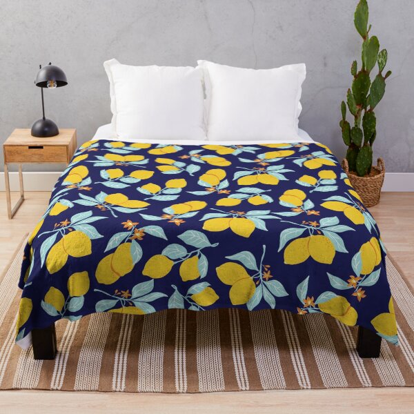 Item preview, Lemon branches pattern designed and sold by fowons.
