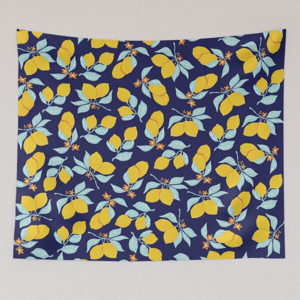Item preview, Lemon branches pattern designed and sold by fowons.