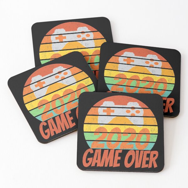 Item preview, Game Over 2020 Retro Sunset designed and sold by Qudkin.