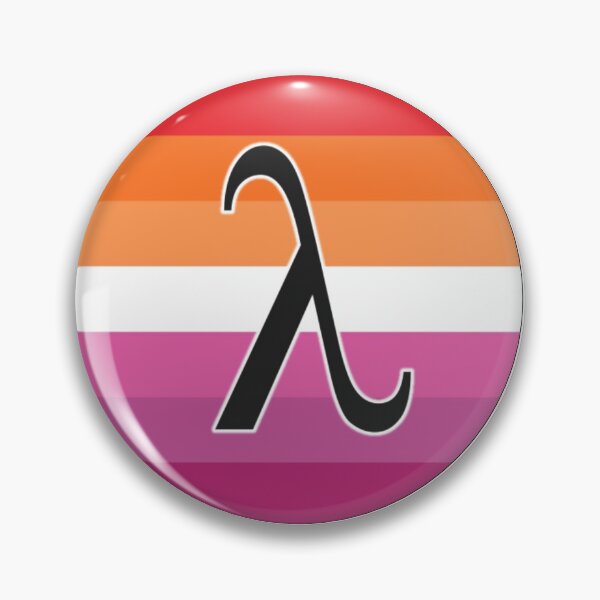 Item preview, Orgullo lesbiano lambda designed and sold by art-and-jazz.
