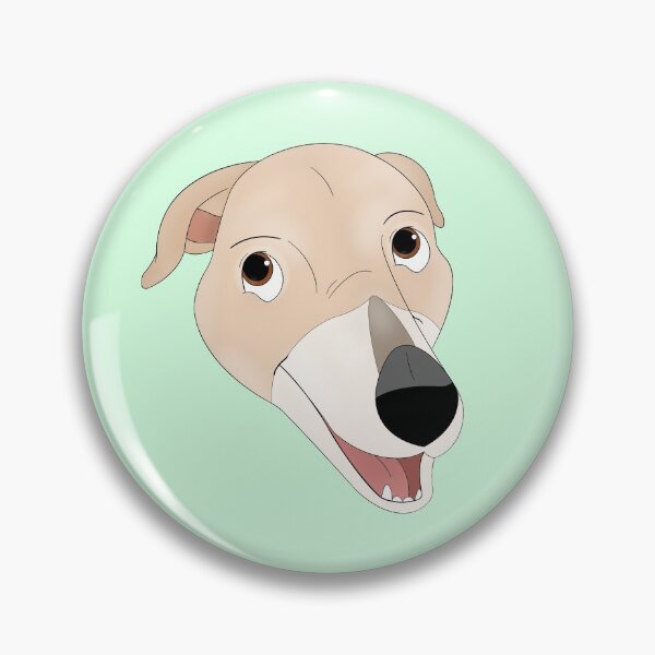 Item preview, Cartoony Dog Head Illustration designed and sold by pawtraitdreams.