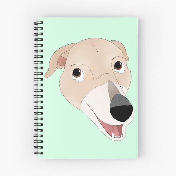 Item preview, Cartoony Dog Head Illustration designed and sold by pawtraitdreams.