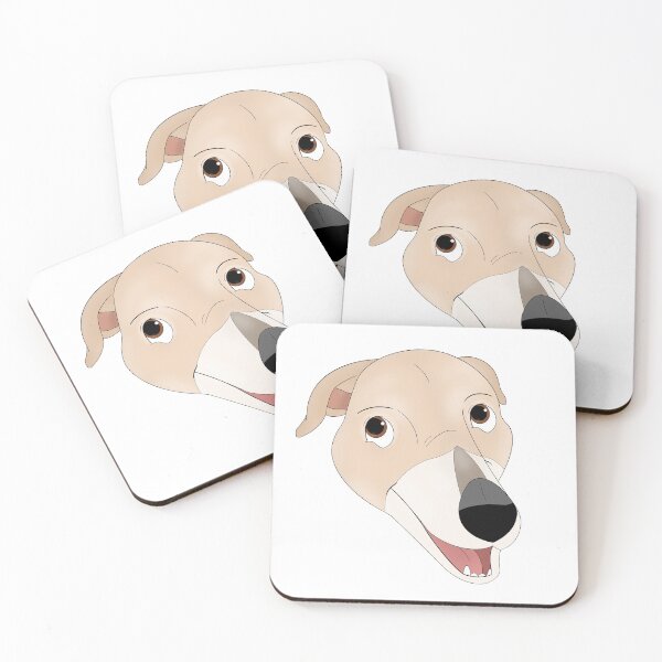 Item preview, Cartoony Dog Head Illustration designed and sold by pawtraitdreams.
