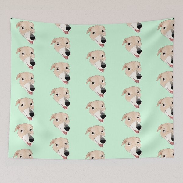 Item preview, Cartoony Dog Head Illustration designed and sold by pawtraitdreams.