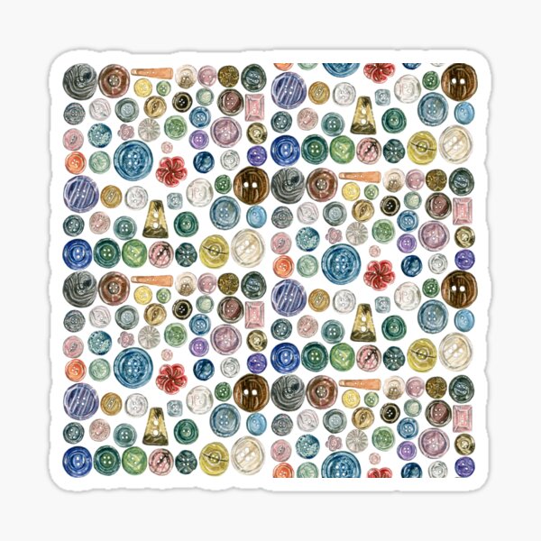 Buttons buttons buttons Sticker