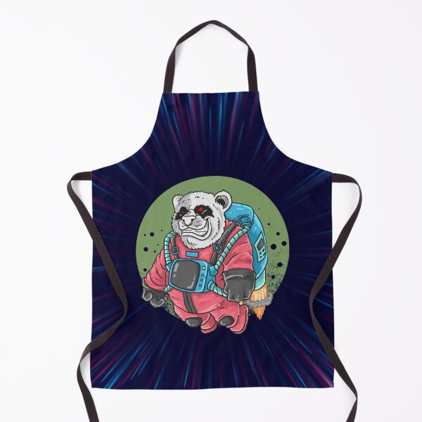 Item preview, Evil Panda Flying in Space designed and sold by kalud-zoldyck.
