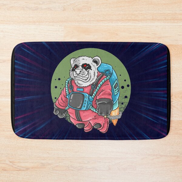Item preview, Evil Panda Flying in Space designed and sold by kalud-zoldyck.