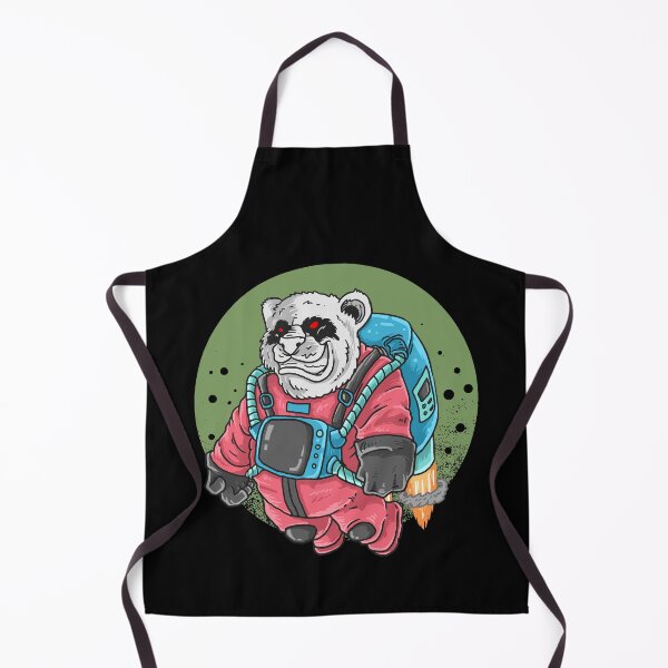 Item preview, Evil Panda Flying in Space (version 2) designed and sold by kalud-zoldyck.