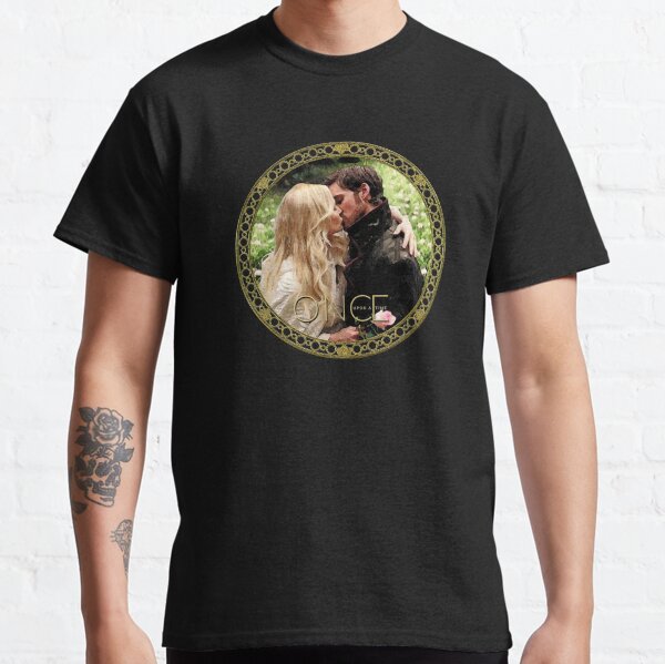 Captain Swan Camelot Garden Digital Watercolor Design 2 Classic T-Shirt