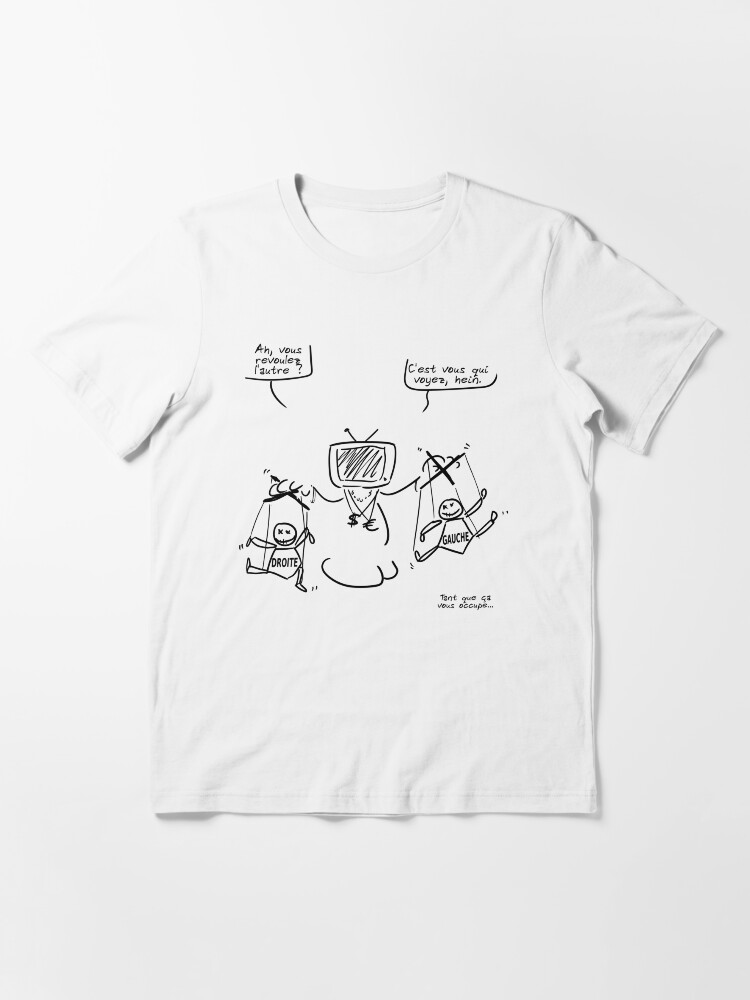 Alternate view of Ptilouk.net - Le peuple est souverain Essential T-Shirt