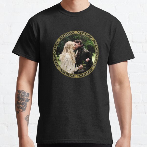 Captain Swan Camelot Garden Digital Watercolor Design 1 Classic T-Shirt