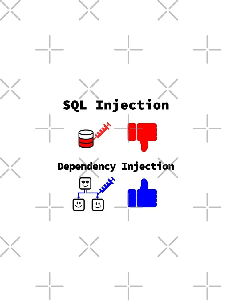 Thumbnail 4 of 4, iPhone Case, SQL Injection vs. Dependency Injection, Databases, Database Developer, Software Engineer, Computer Science, Programming Humor designed and sold by Max-Wear.