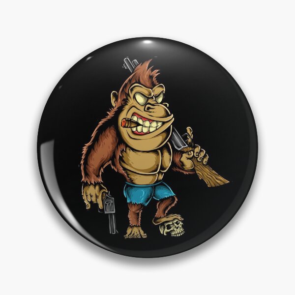 Item preview, Badass Gorilla on the loose designed and sold by kalud-zoldyck.