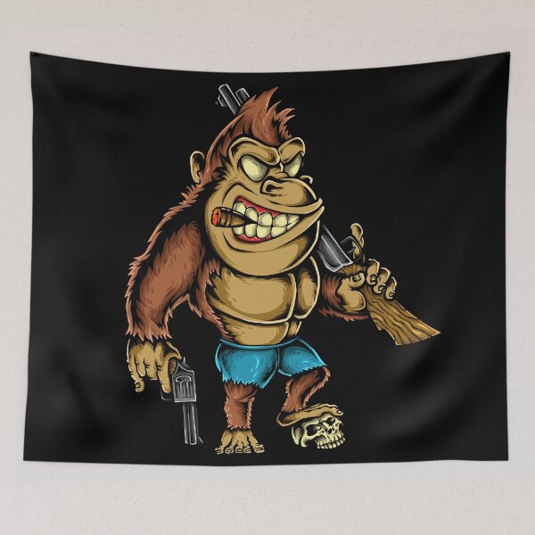 Item preview, Badass Gorilla on the loose designed and sold by kalud-zoldyck.
