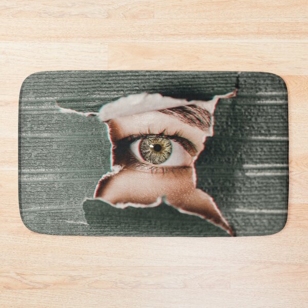 Item preview, Green Eye Inside Broken Wall Mysterious Design designed and sold by BestBash.