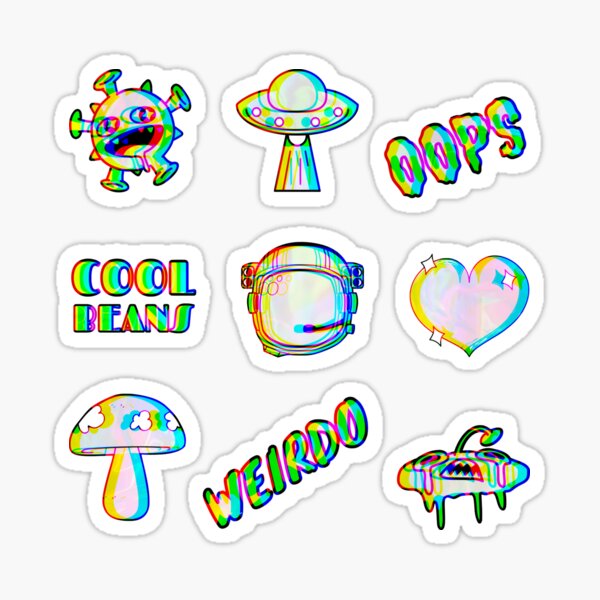 Item preview, Radiating Trippy Pack designed and sold by Hedda Young.