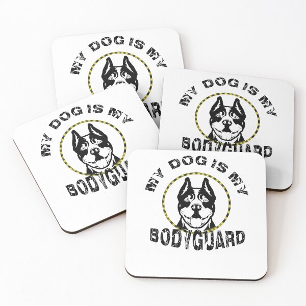 Item preview, Copy of my dog is my bodyguard designed and sold by ishako online.