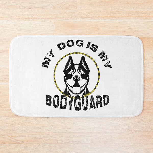Item preview, Copy of my dog is my bodyguard designed and sold by ishako online.
