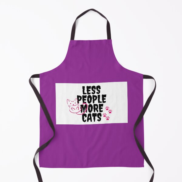 Item preview, Less people more cats designed and sold by Suzie-Mara.