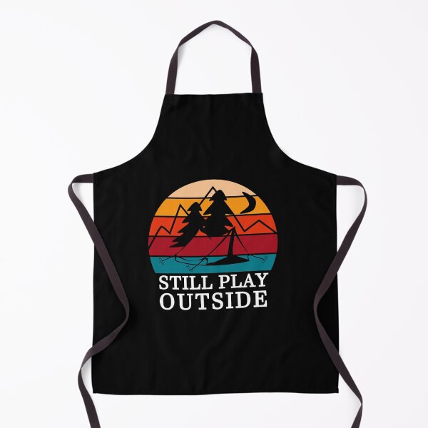 Item preview, Still Play Outside Retro Camping T-shirt designed and sold by FunnyDSN.