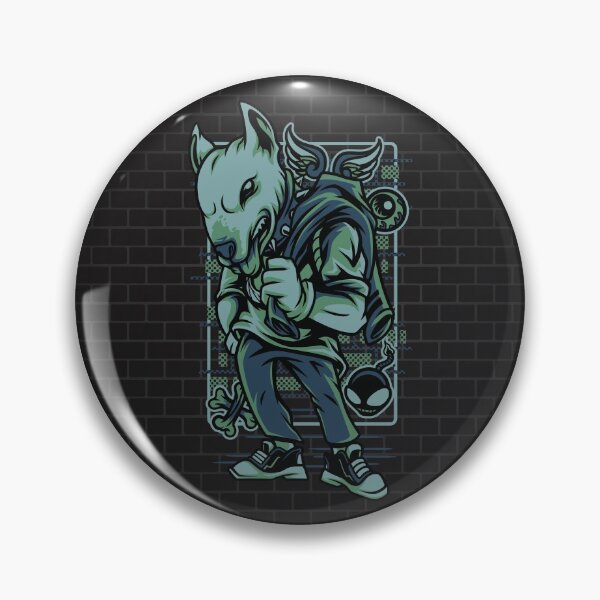 Item preview, Badass Bull Terrier designed and sold by kalud-zoldyck.