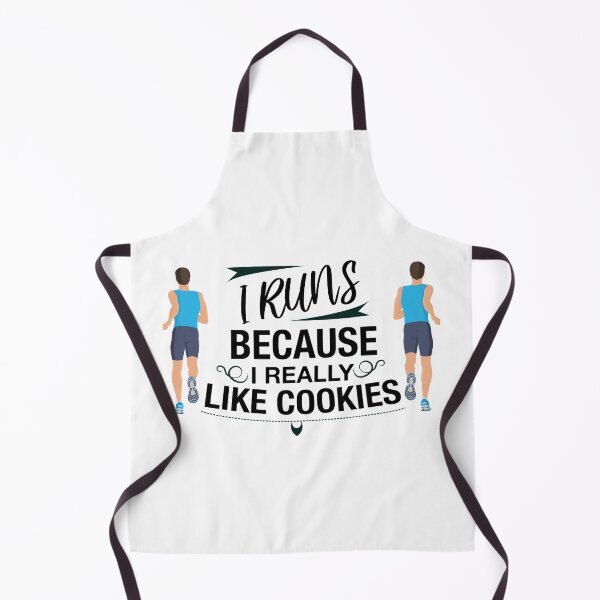 Item preview, I Run Because I Really Like Cookies designed and sold by neodiseno.