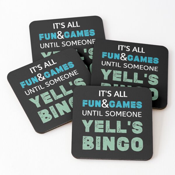 Artikelvorschau, Bingo-Gewinner Yell's Bingo-Bingo-Gewinnkartengeschenk, lustiges Bingo-Kartenspielgeschenk, Geschenke für Bingo-Spieler entworfen und verkauft von Essakhi12.