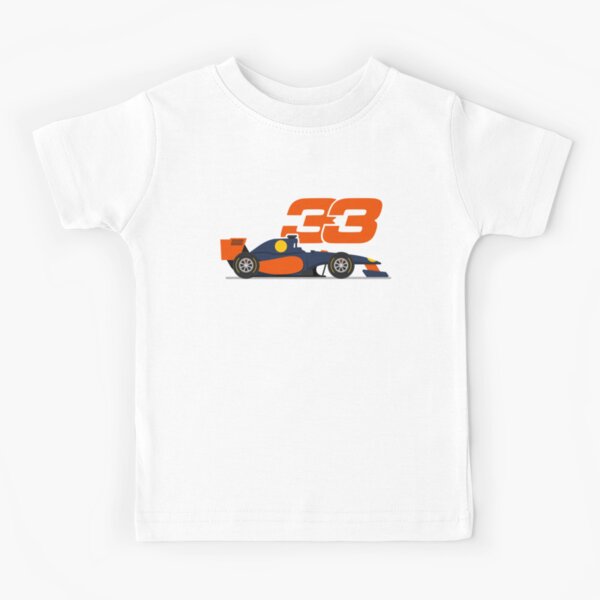 Max Verstappen 33 Formula1 Mad Max f1 Car Red bull Racing 2021 Kids T-Shirt