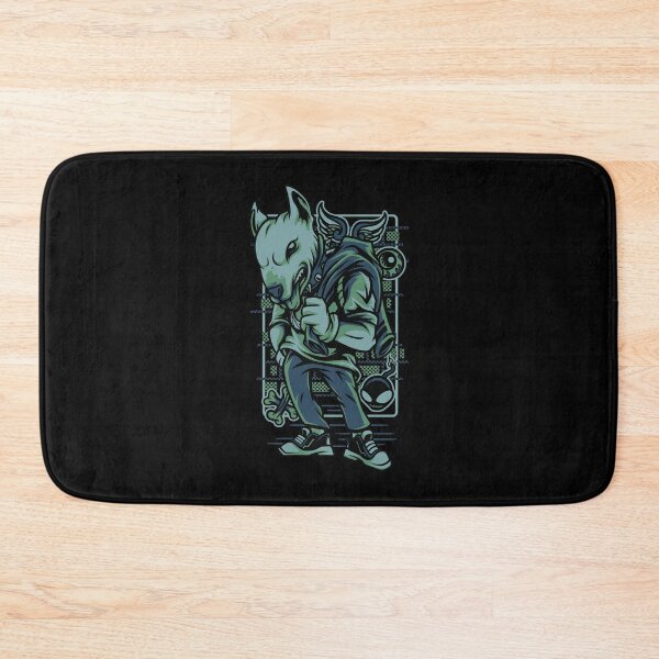 Item preview,  Badass Bull Terrier (version 2) designed and sold by kalud-zoldyck.