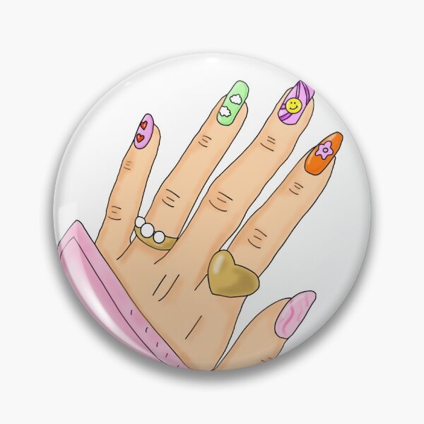 Item preview, Colorful nails designed and sold by creativef0x.