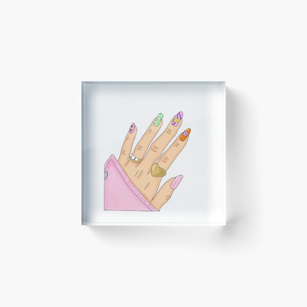 Item preview, Colorful nails designed and sold by creativef0x.