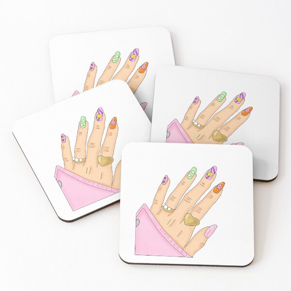 Item preview, Colorful nails designed and sold by creativef0x.