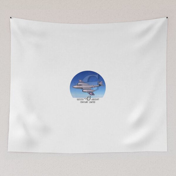 Item preview, Gloster Meteor fighter with Gloster logo designed and sold by MichaelEpp.