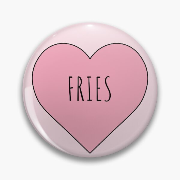 Item preview, I Love Fries designed and sold by penpixelart.