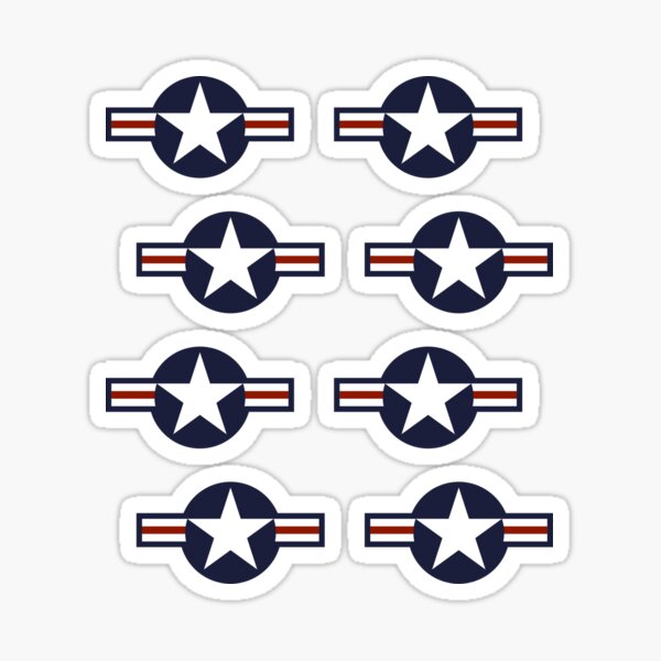 Item preview, United States Air Force USAF UK Military Roundel designed and sold by VFRZone.